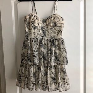 Baby Doll Ruffled Mini Dress